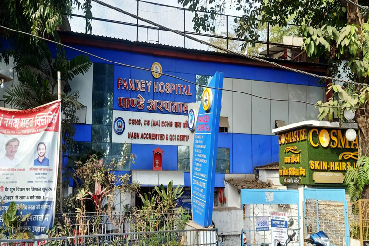 An image of Pandey Hospital Jabalpur M.P.