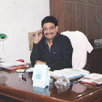 Image of the chairman of Mahatma Gandhi Institute of Nursing Jabalpur M.P., Mr. Raju Verma